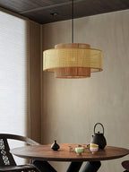 Brynune Rattan Pendant Light-Moonnatur
