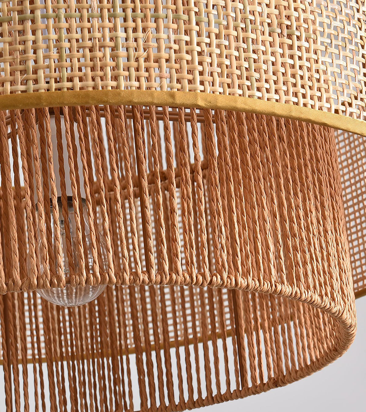 Brynune Rattan Pendant Light-Moonnatur
