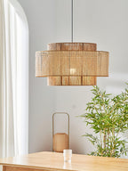 Brynune Rattan Pendant Light-Moonnatur