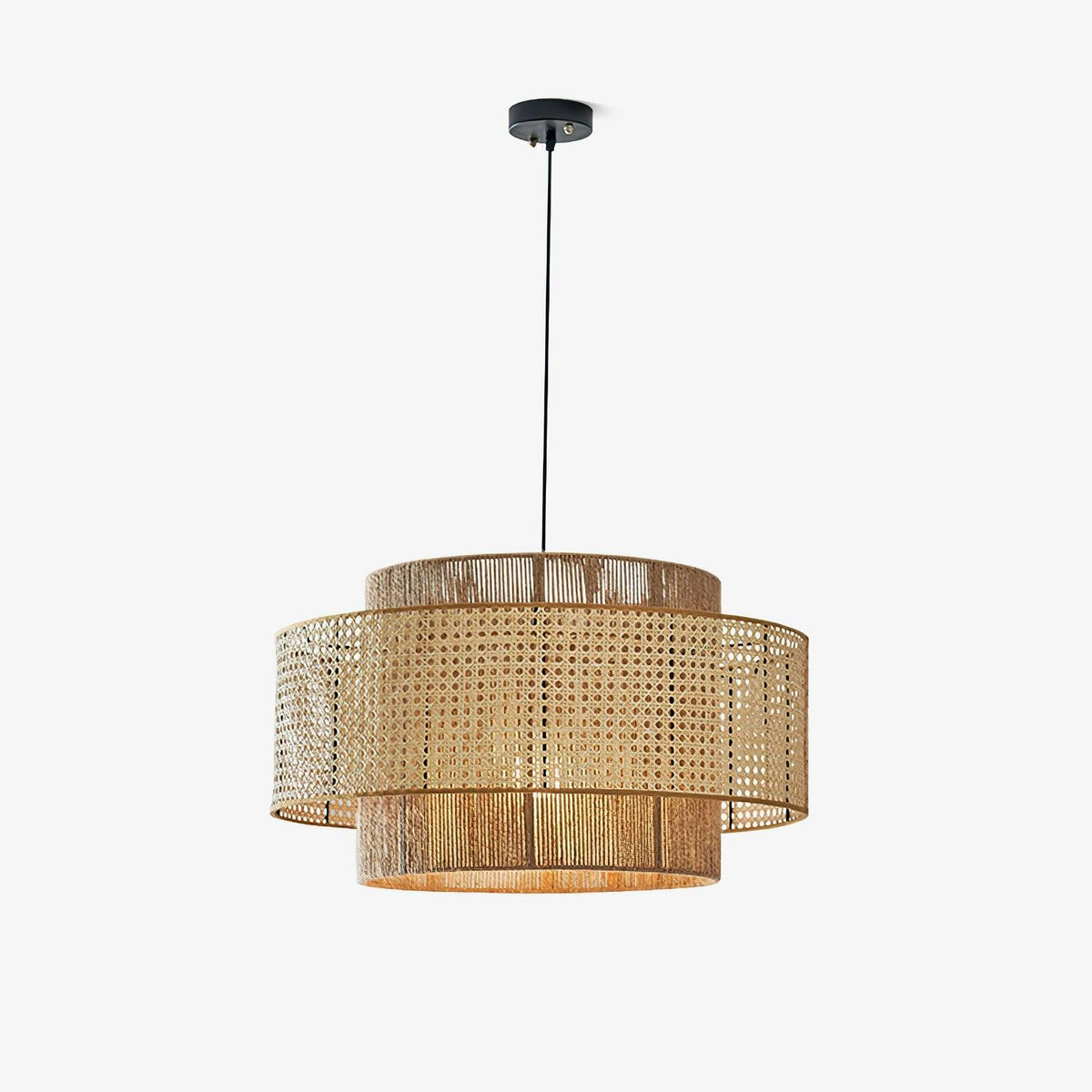 Brynune Rattan Pendant Light-Moonnatur
