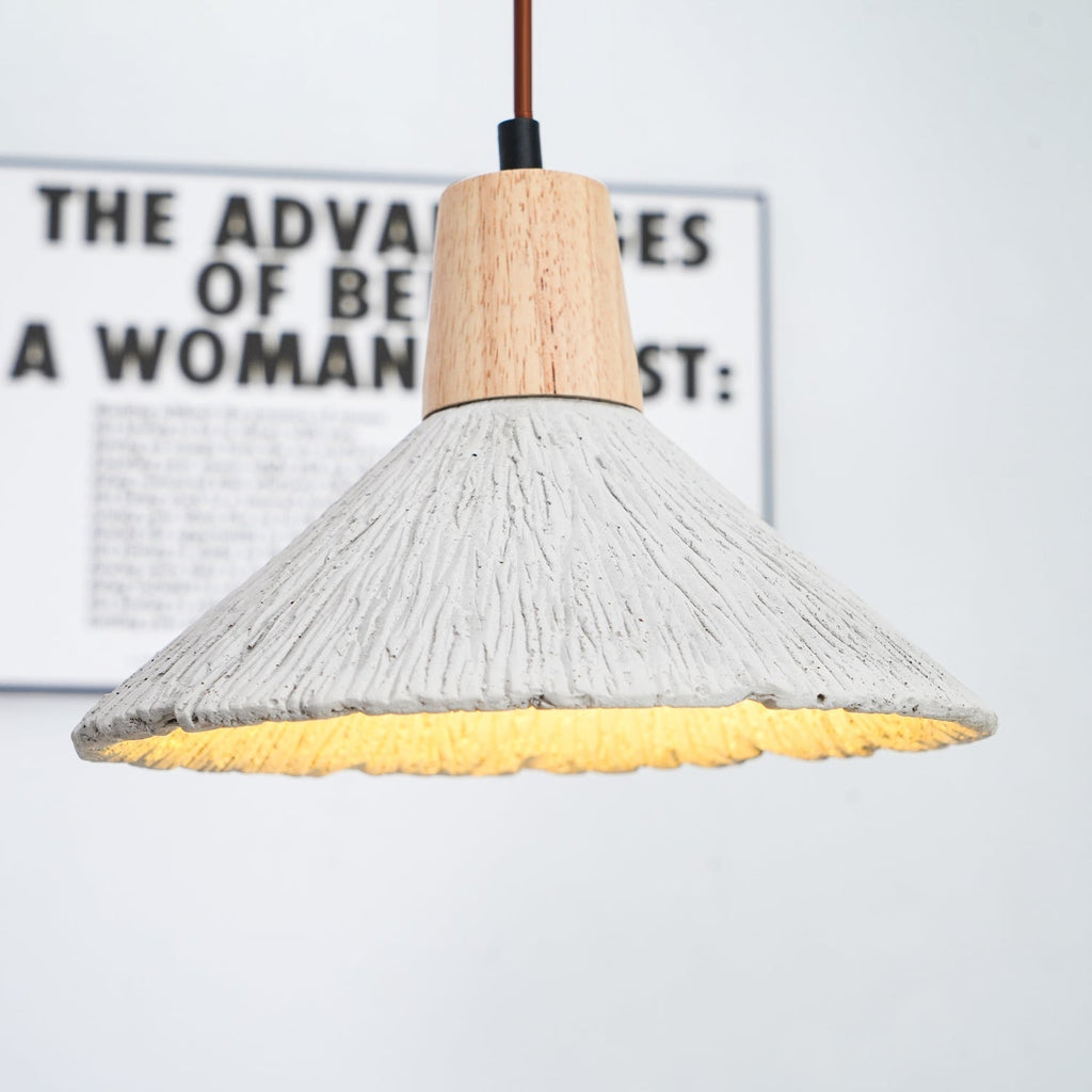 Dunavelle Concrete Pendant Light-Moonnatur