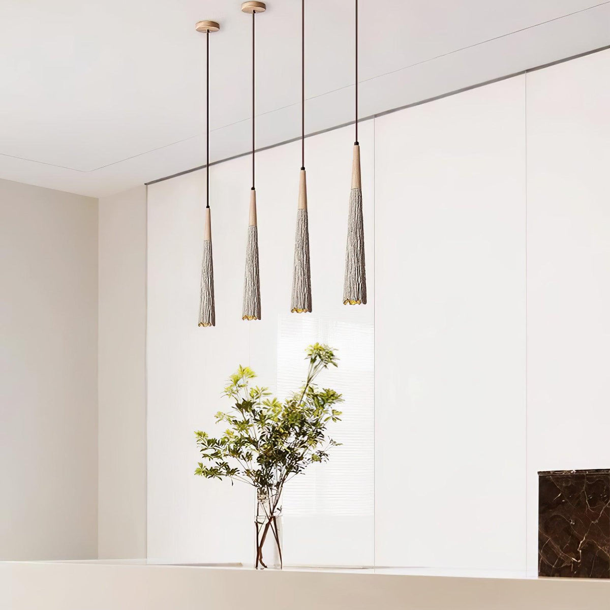 Dunavelle Concrete Pendant Light-Moonnatur