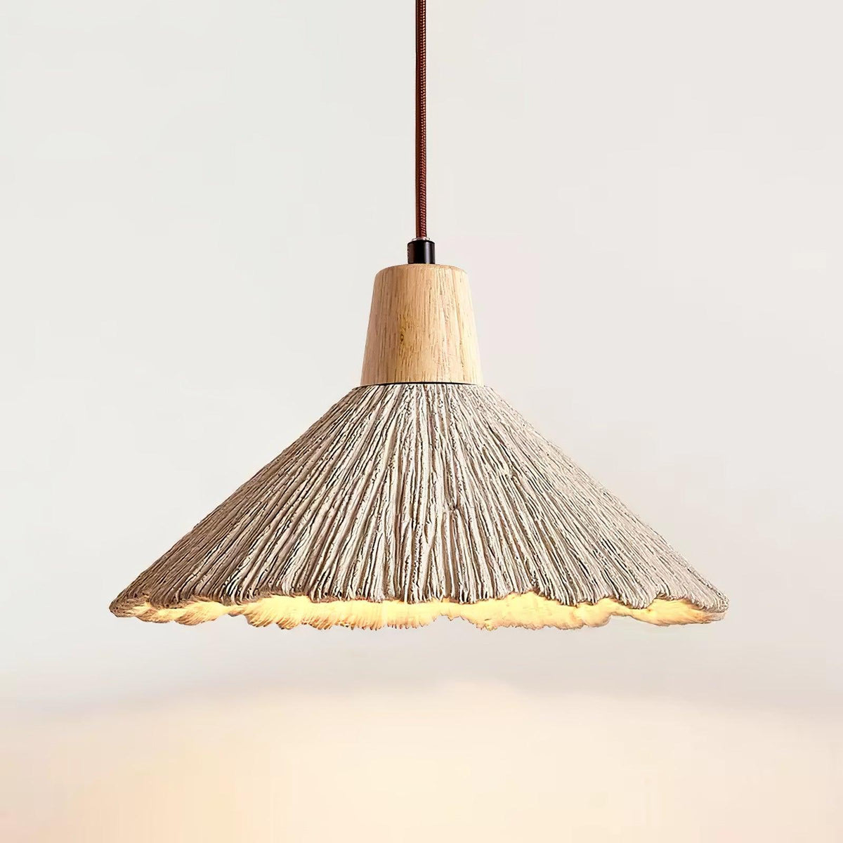 Dunavelle Concrete Pendant Light-Moonnatur