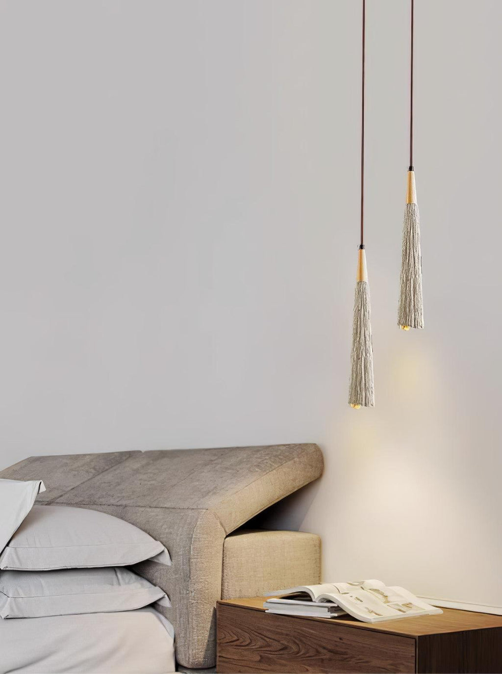 Dunavelle Concrete Pendant Light-Moonnatur
