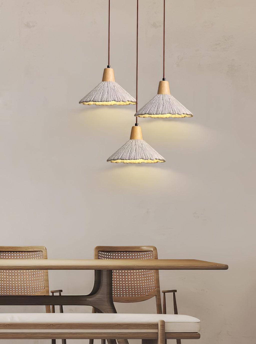 Dunavelle Concrete Pendant Light-Moonnatur
