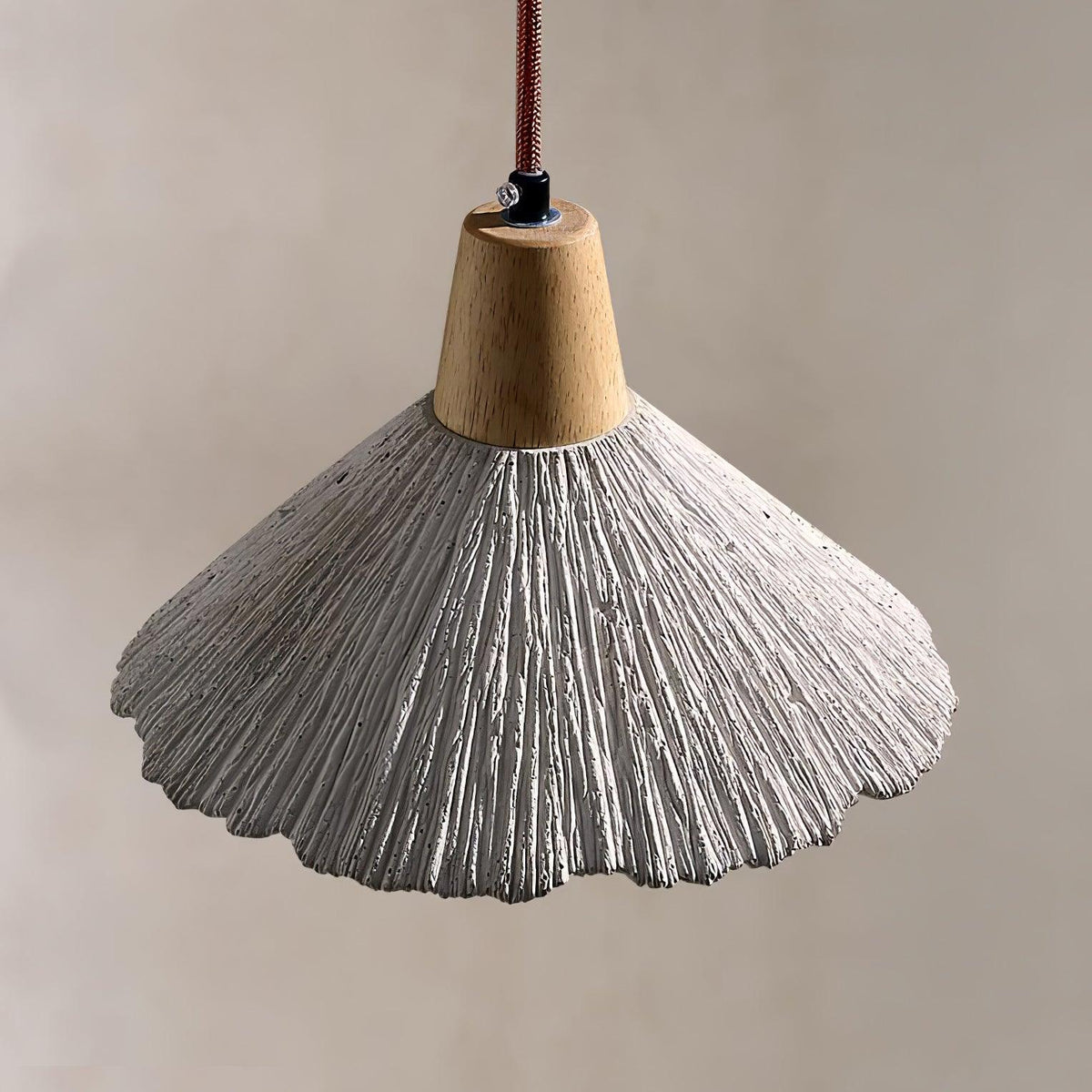 Dunavelle Concrete Pendant Light-Moonnatur