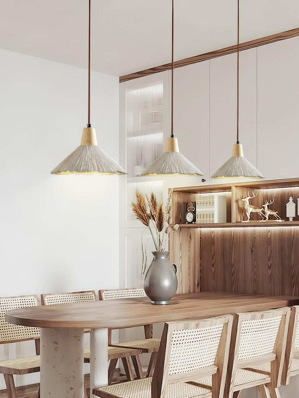 Dunavelle Concrete Pendant Light-Moonnatur