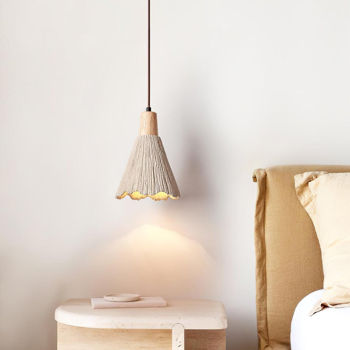 Dunavelle Concrete Pendant Light-Moonnatur