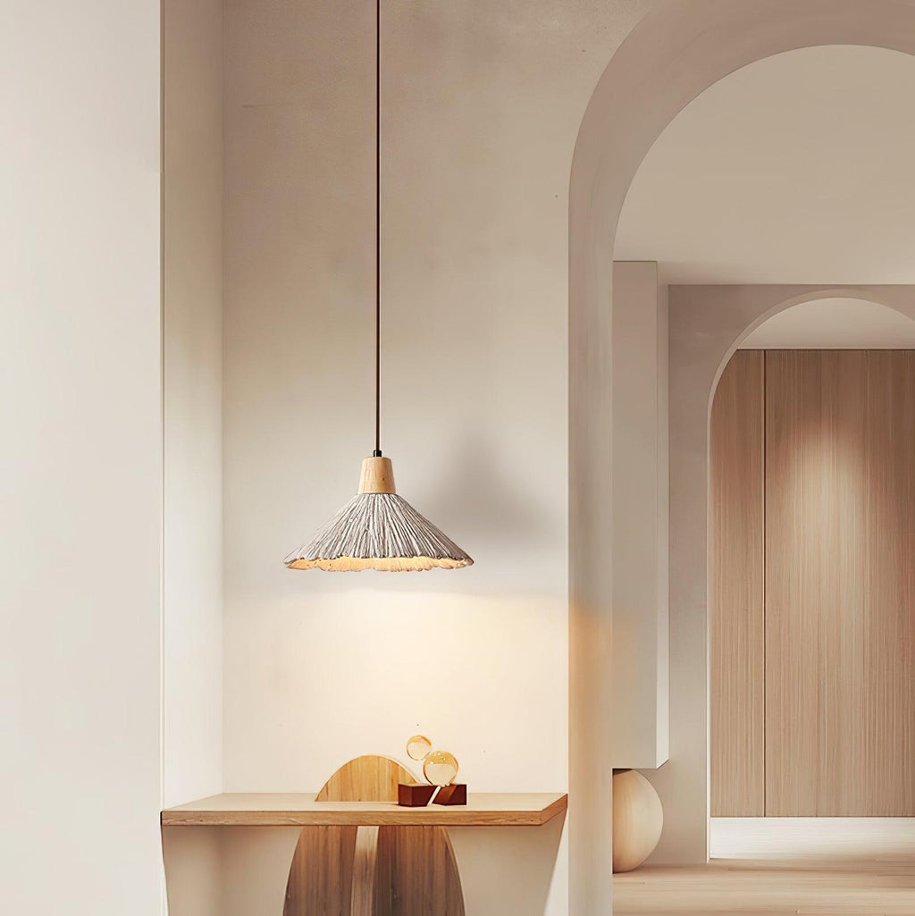 Dunavelle Concrete Pendant Light-Moonnatur