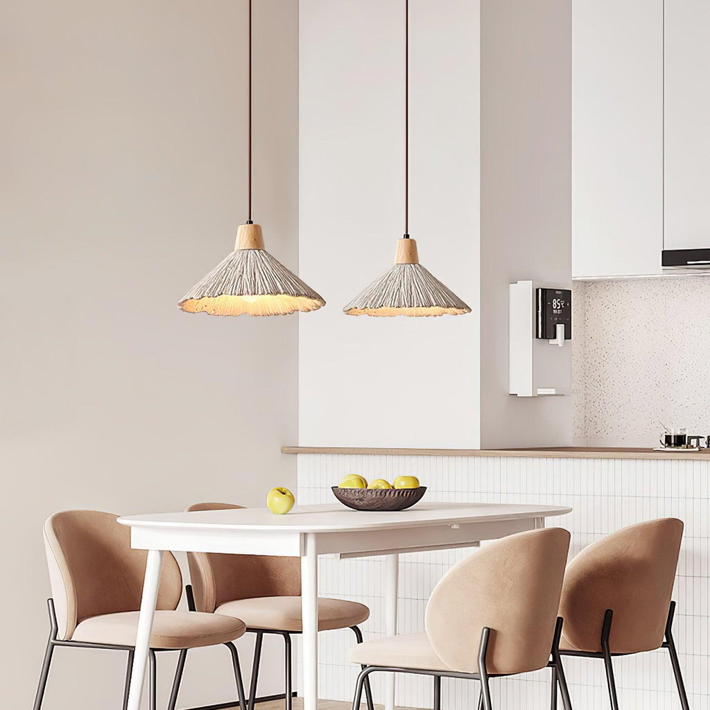 Dunavelle Concrete Pendant Light-Moonnatur