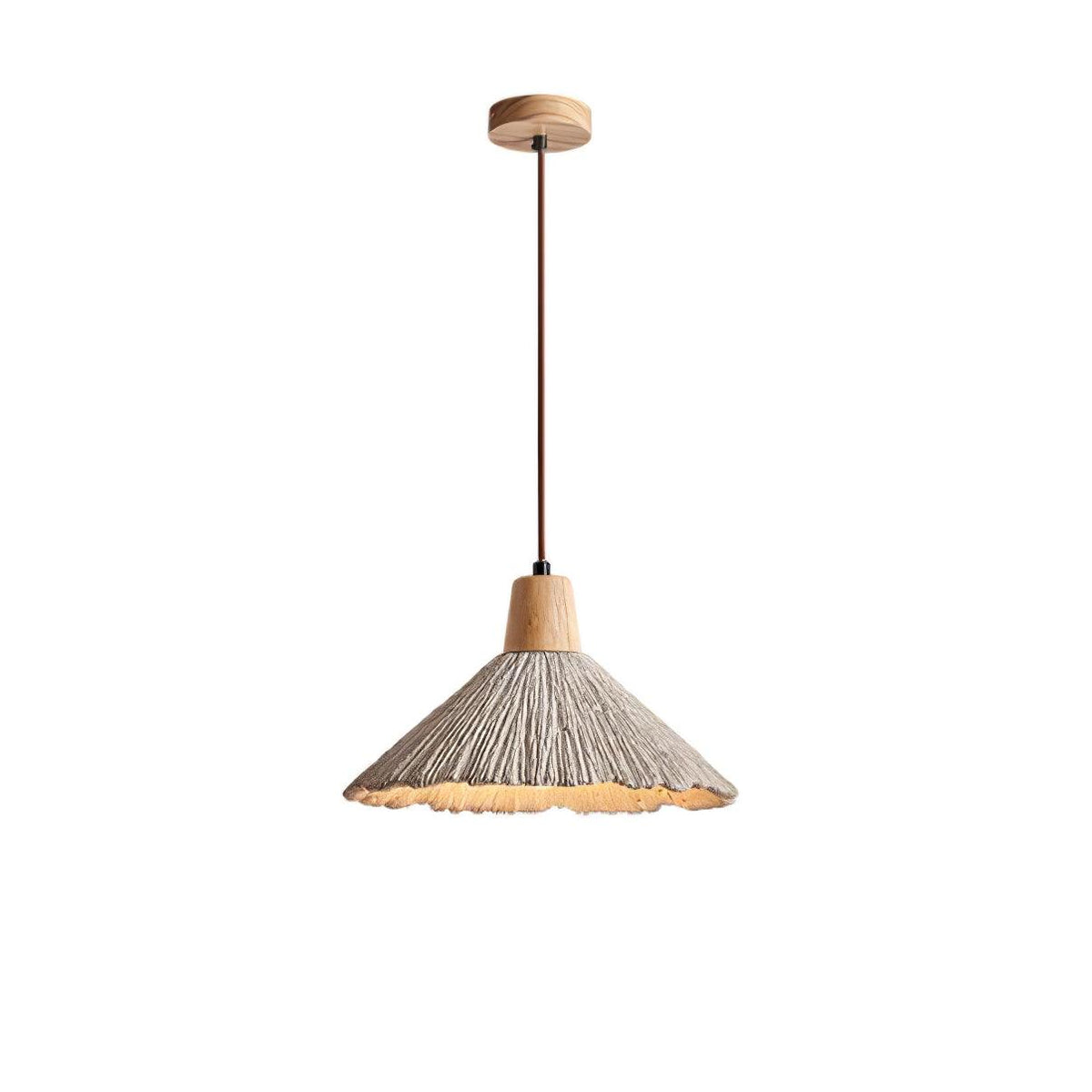 Dunavelle Concrete Pendant Light-Moonnatur