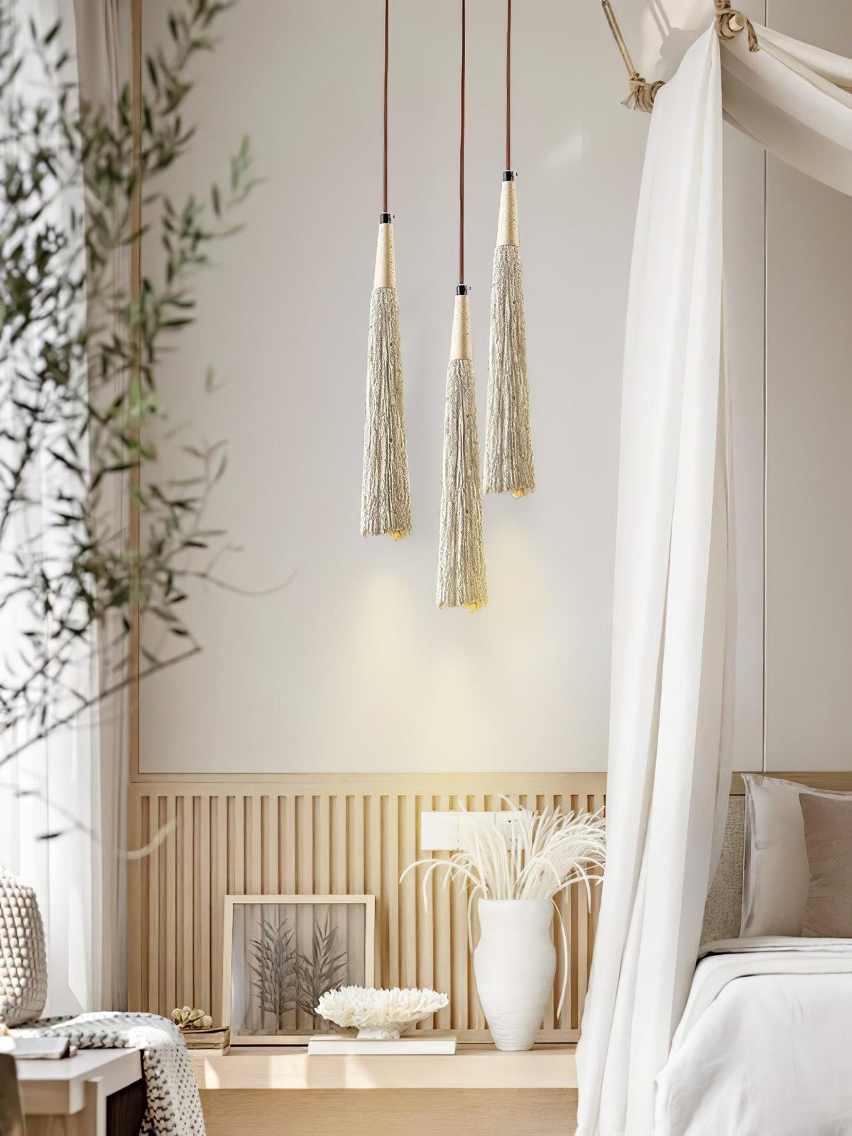 Dunavelle Concrete Pendant Light-Moonnatur
