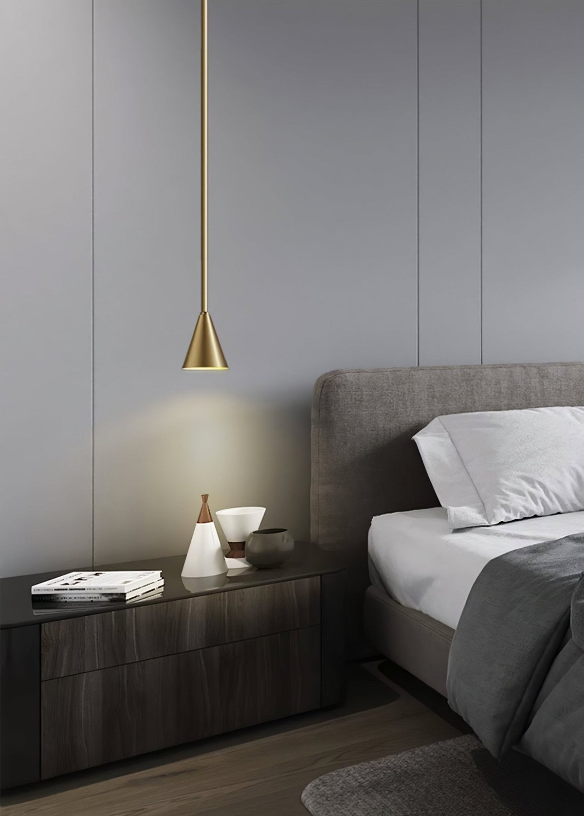 Ternora Brass Pendant Light-Moonnatur