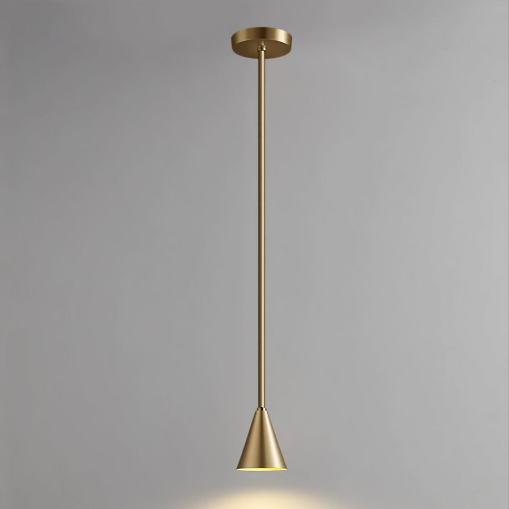 Ternora Brass Pendant Light-Moonnatur