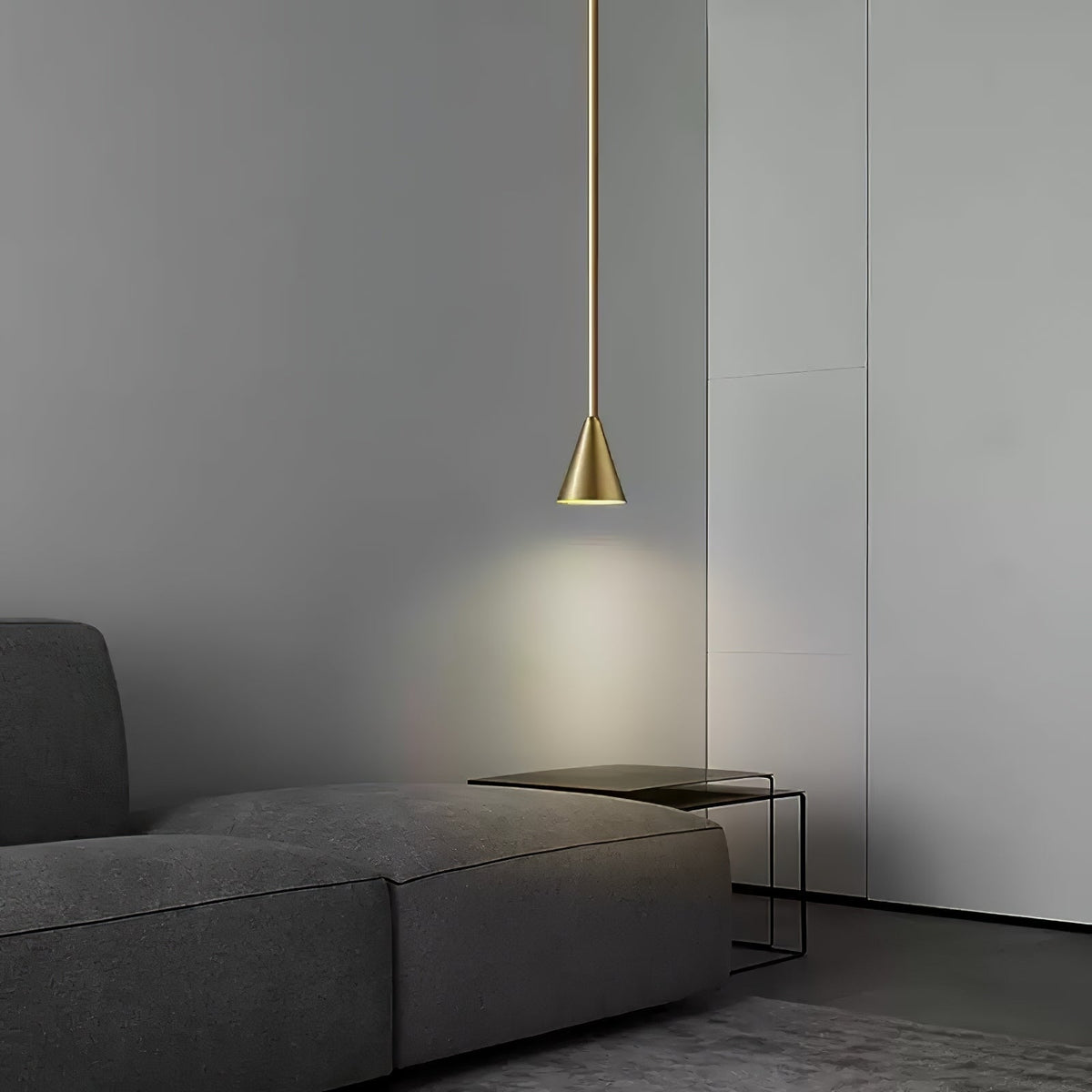 Ternora Brass Pendant Light-Moonnatur