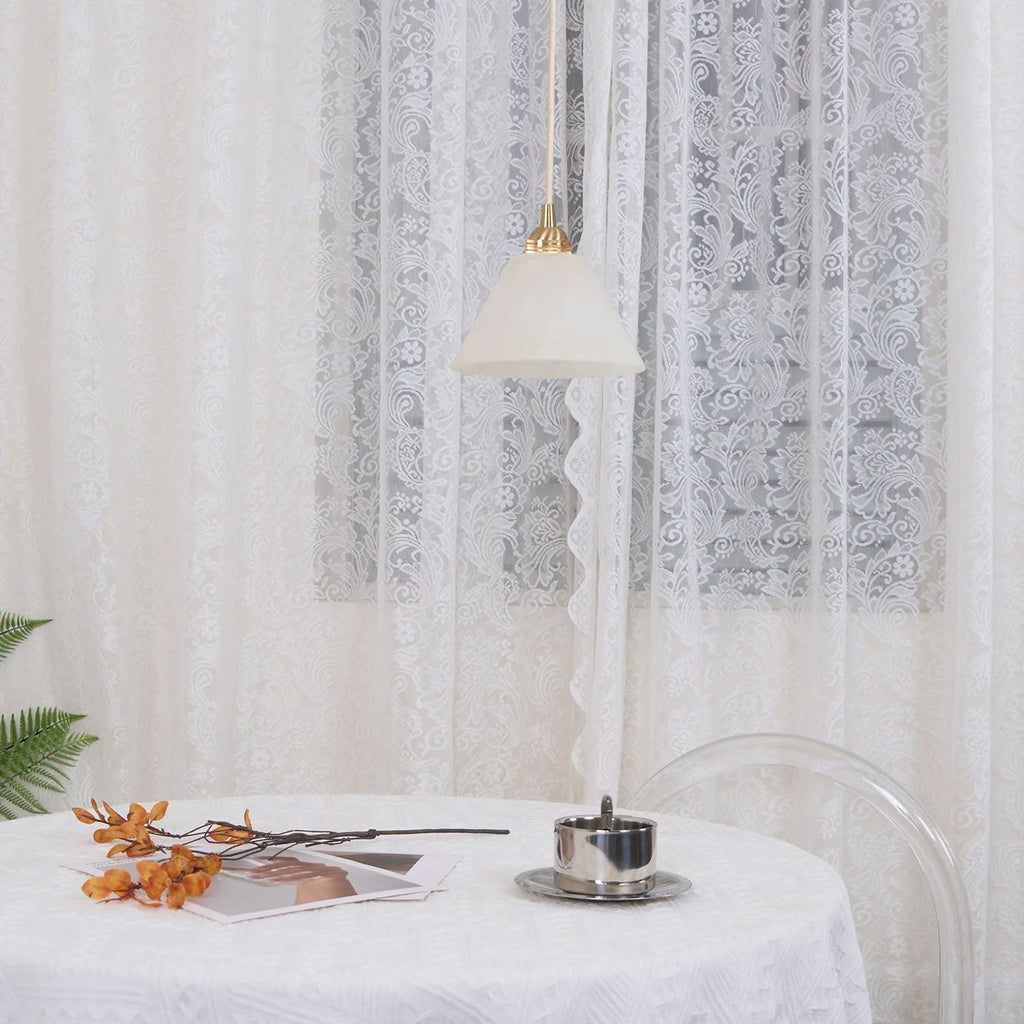 Lindenis Alabaster Pendant Light-Moonnatur