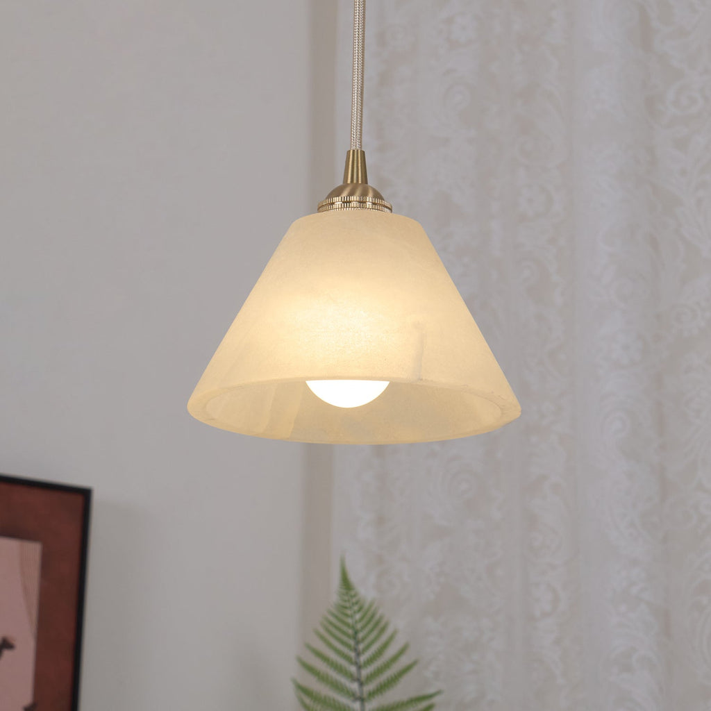 Lindenis Alabaster Pendant Light-Moonnatur