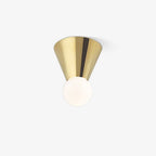 Garrowlyn Glass Ceiling Light-Moonnatur