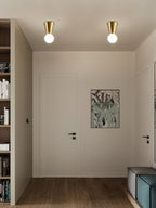 Garrowlyn Glass Ceiling Light-Moonnatur