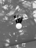 Garrowlyn Glass Ceiling Light-Moonnatur