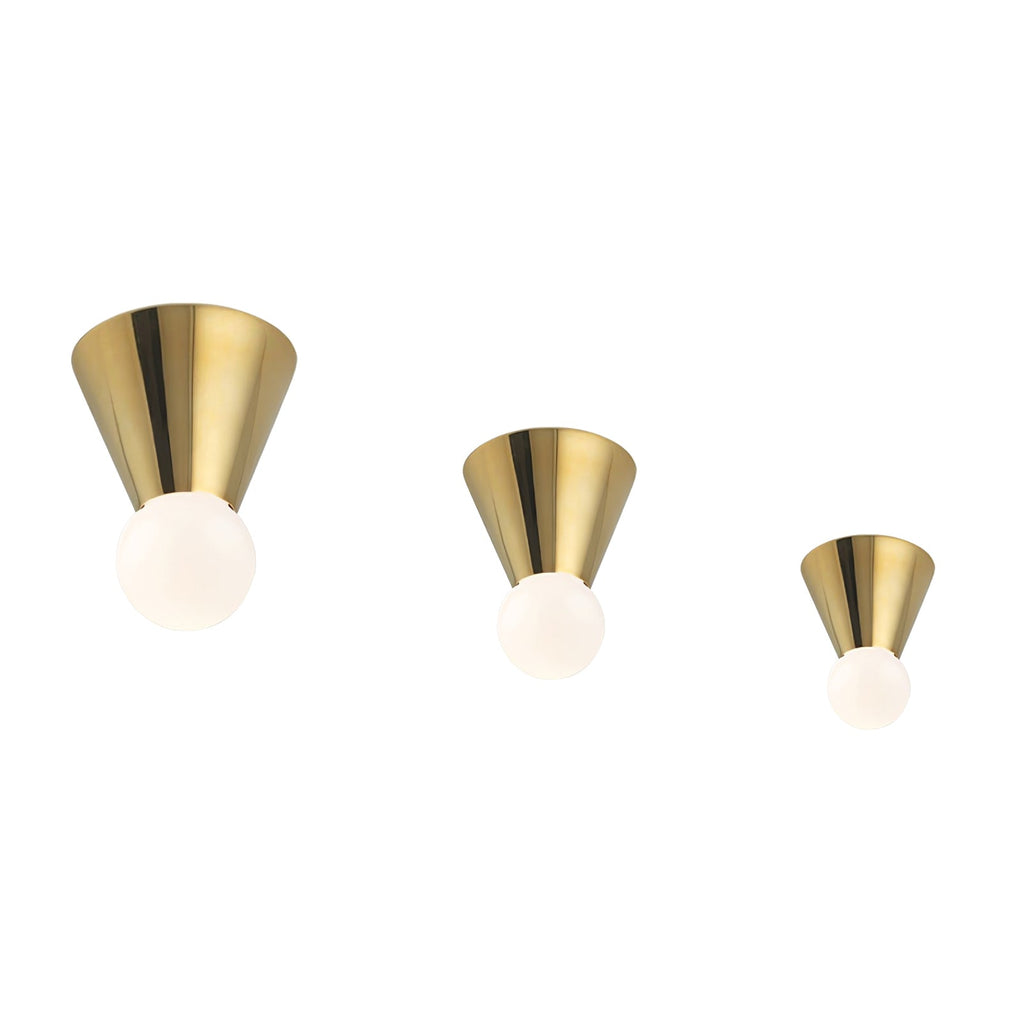Garrowlyn Glass Ceiling Light-Moonnatur