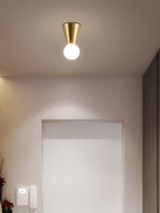 Garrowlyn Glass Ceiling Light-Moonnatur
