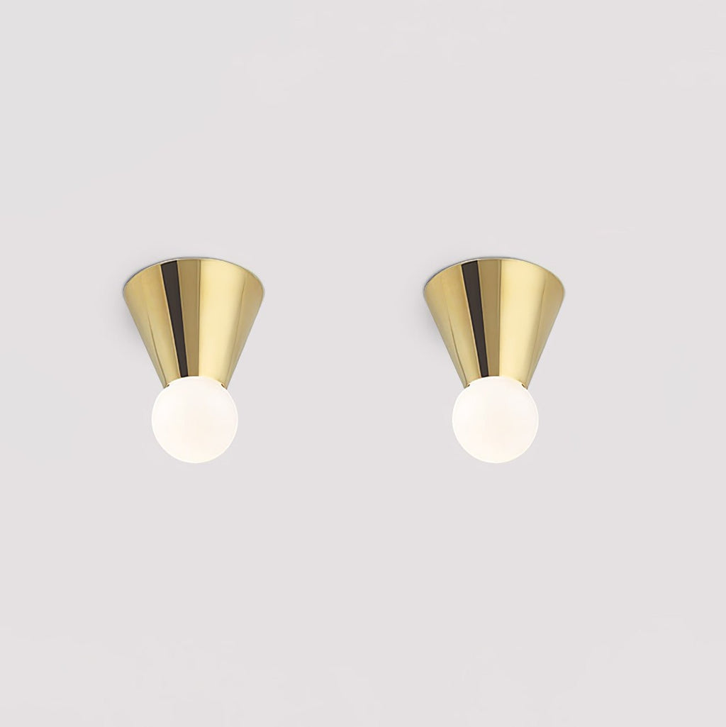 Garrowlyn Glass Ceiling Light-Moonnatur