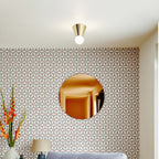 Garrowlyn Glass Ceiling Light-Moonnatur