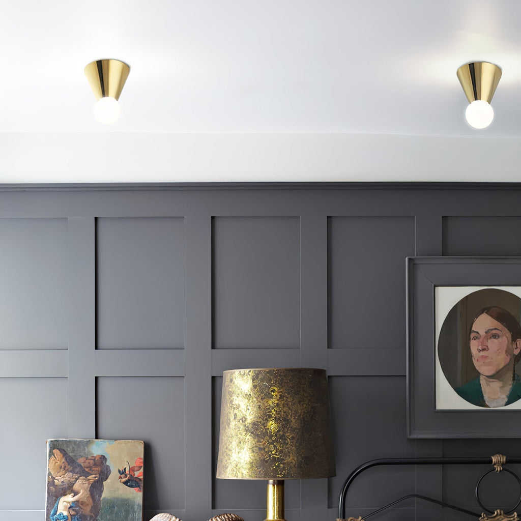 Garrowlyn Glass Ceiling Light-Moonnatur