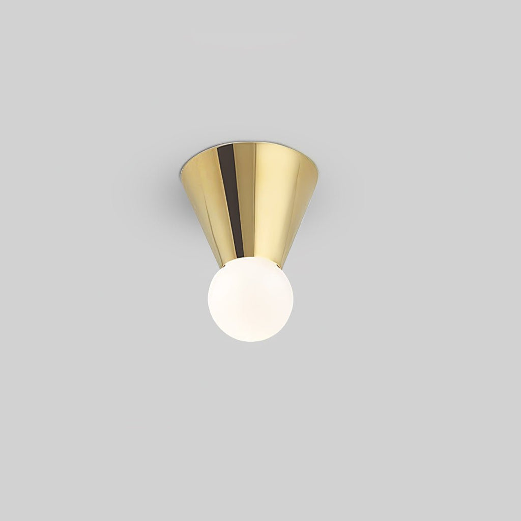 Garrowlyn Glass Ceiling Light-Moonnatur
