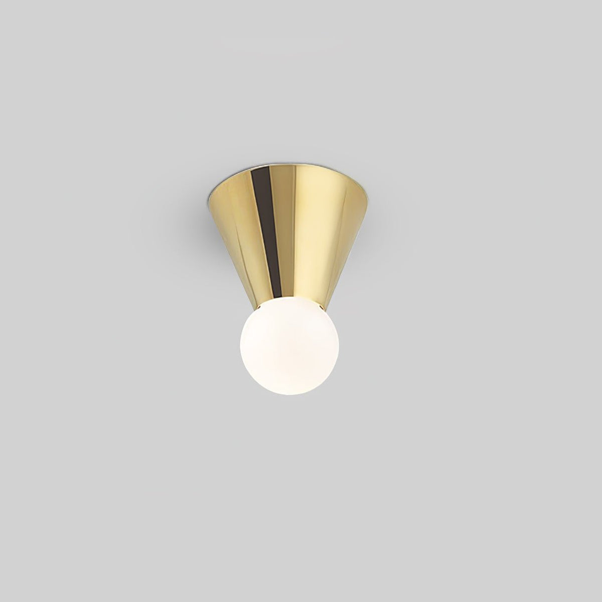 Garrowlyn Glass Ceiling Light-Moonnatur