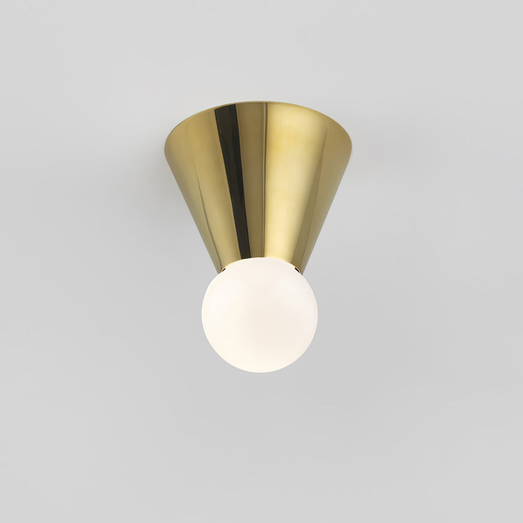 Garrowlyn Glass Ceiling Light-Moonnatur
