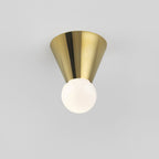 Garrowlyn Glass Ceiling Light-Moonnatur