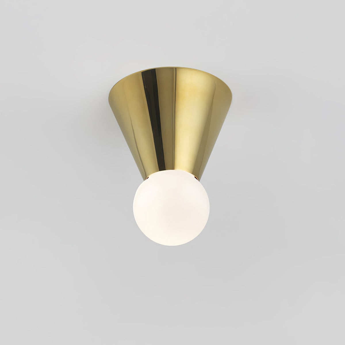 Garrowlyn Glass Ceiling Light-Moonnatur