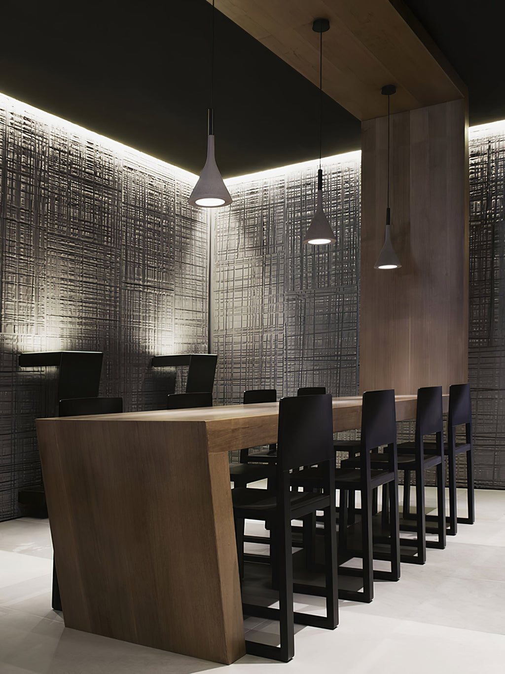 Corvessa Concrete Pendant Light-Moonnatur
