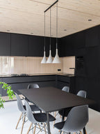 Corvessa Concrete Pendant Light-Moonnatur