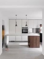 Corvessa Concrete Pendant Light-Moonnatur