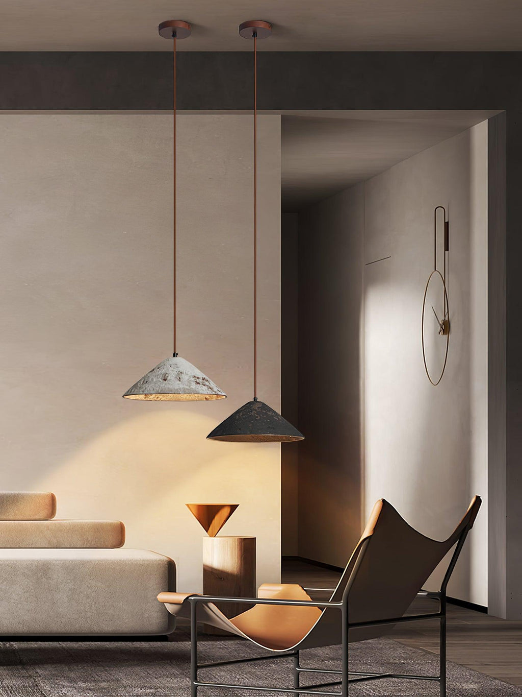 Felmara Ceramic Pendant Light-Moonnatur