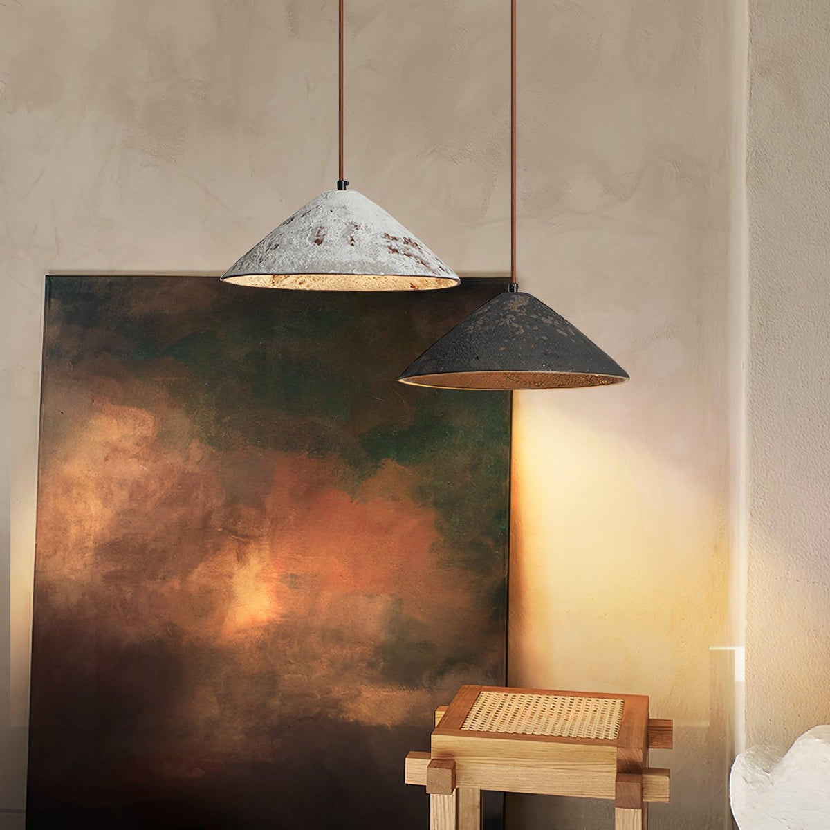 Felmara Ceramic Pendant Light-Moonnatur