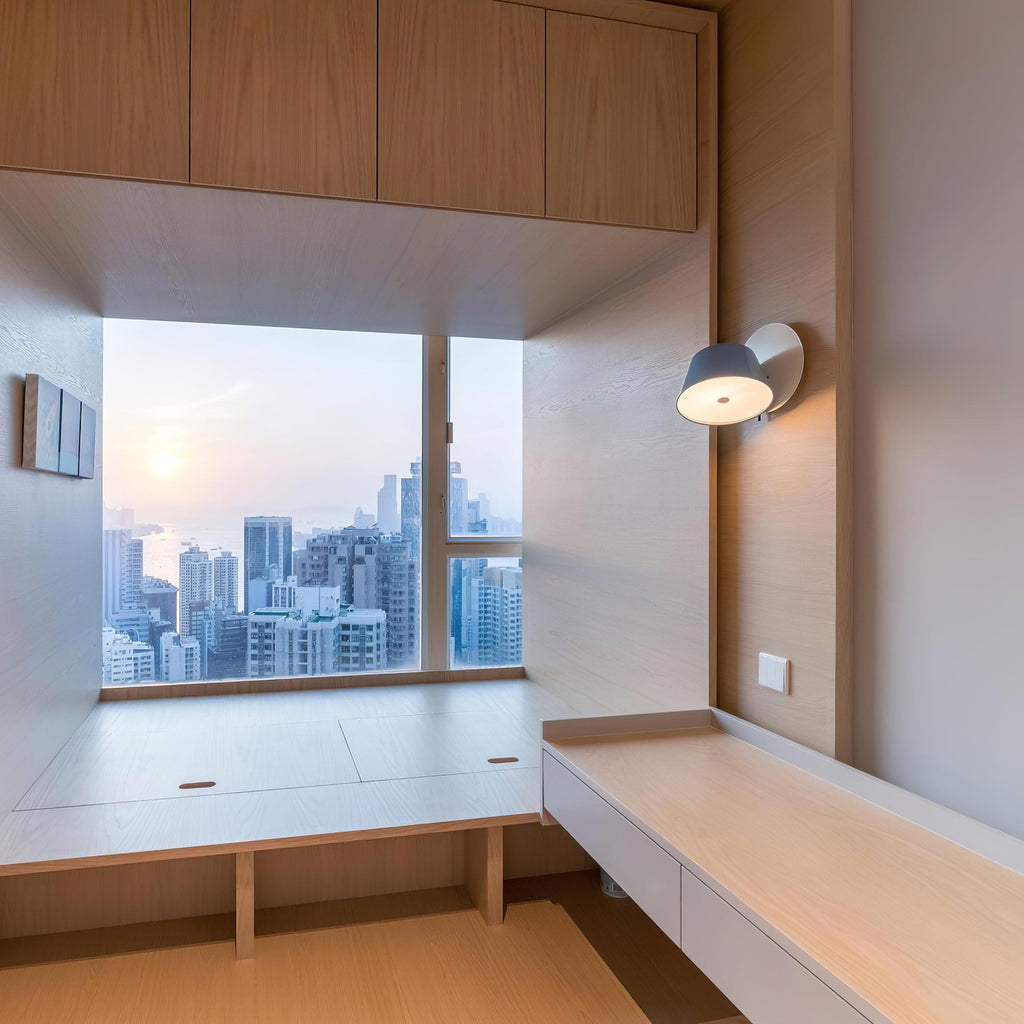 Altonhill Aluminium Wall Light-Moonnatur