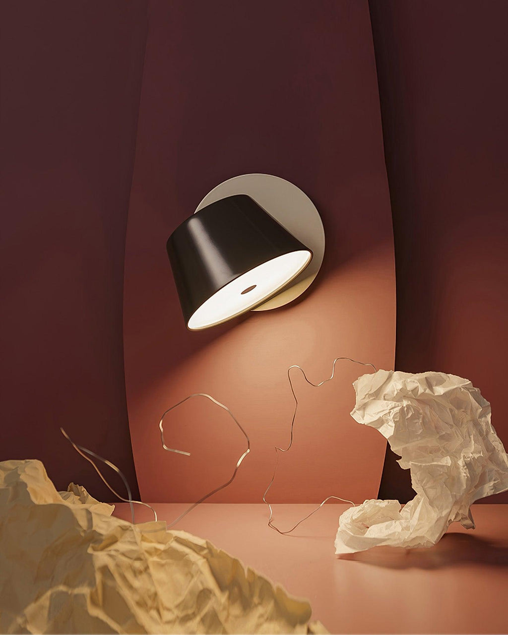 Altonhill Aluminium Wall Light-Moonnatur