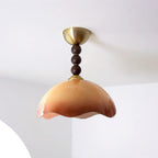 Temira Glass Ceiling Lamp-Moonnatur
