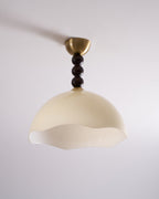 Temira Glass Ceiling Lamp-Moonnatur