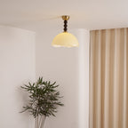 Temira Glass Ceiling Lamp-Moonnatur