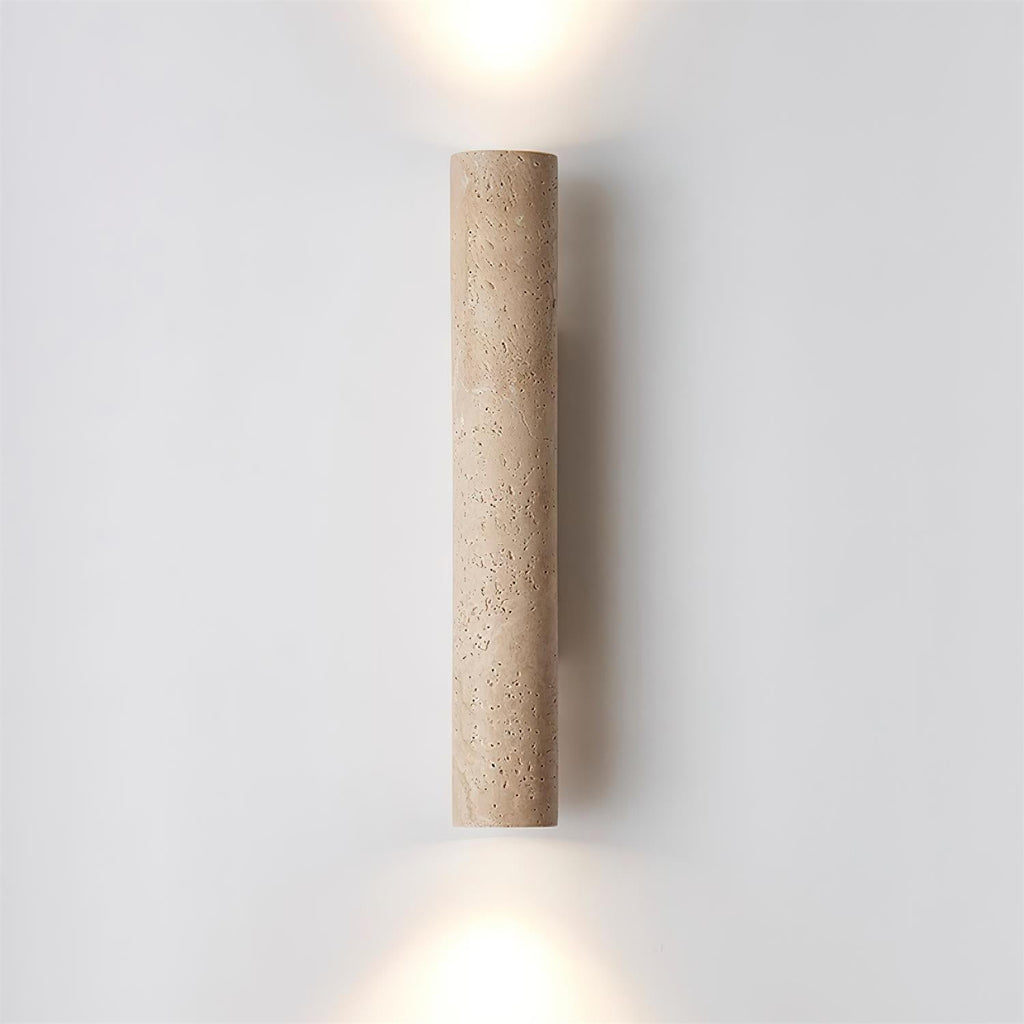 Whitendale Travertine Wall Light-Moonnatur