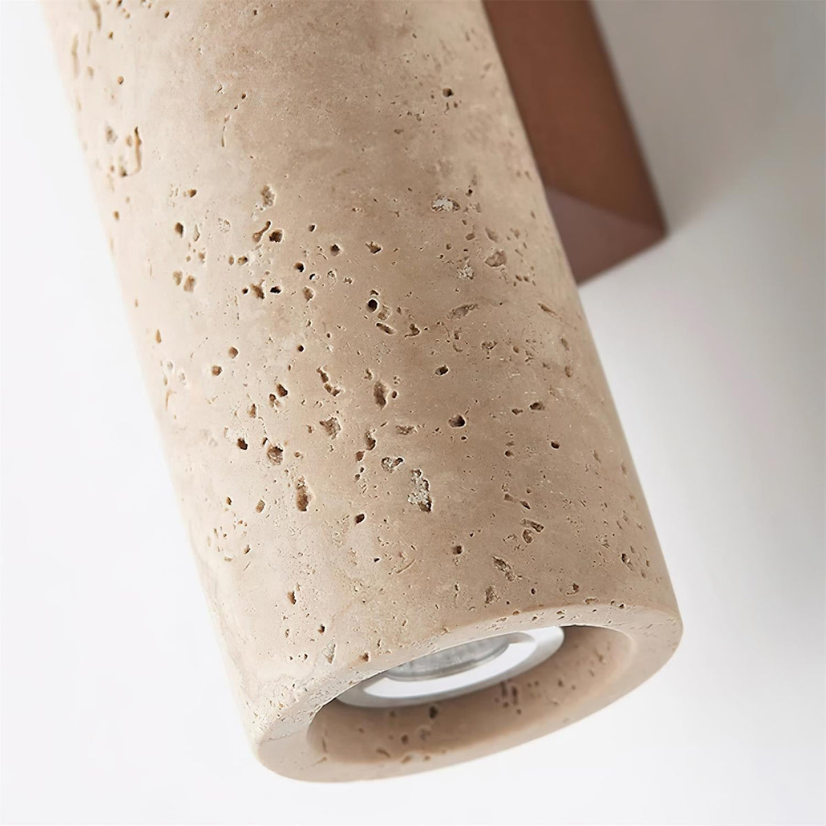 Whitendale Travertine Wall Light-Moonnatur