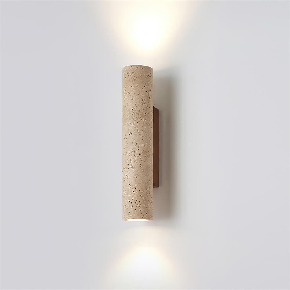 Whitendale Travertine Wall Light-Moonnatur