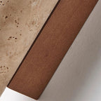 Whitendale Travertine Wall Light-Moonnatur