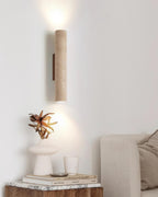 Whitendale Travertine Wall Light-Moonnatur