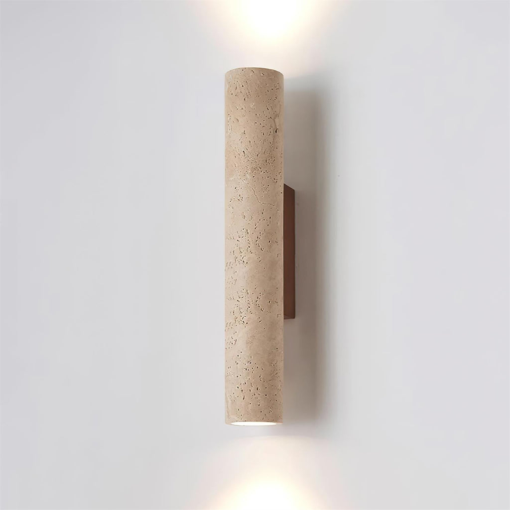 Whitendale Travertine Wall Light-Moonnatur